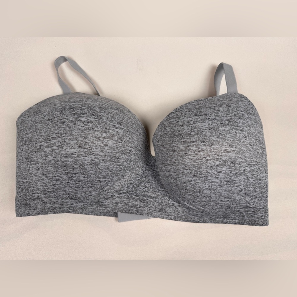 Soma Enbliss Wireless T-Shirt Bra Gray Women’s 42 DD